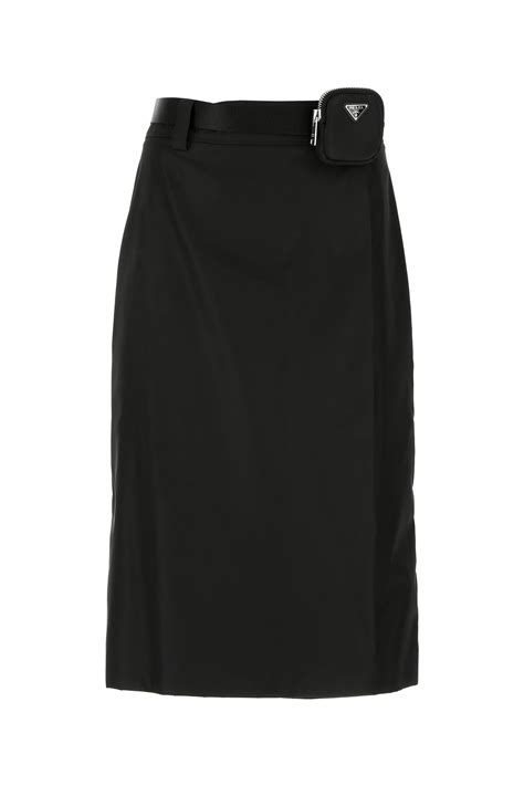 prada skirt set|prada nylon a line skirt.